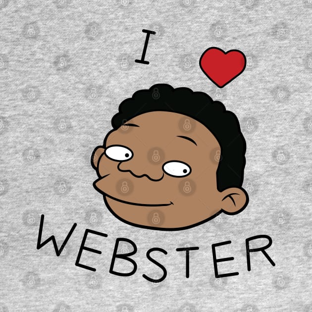 Flander's I LOVE WEBSTER by tvshirts